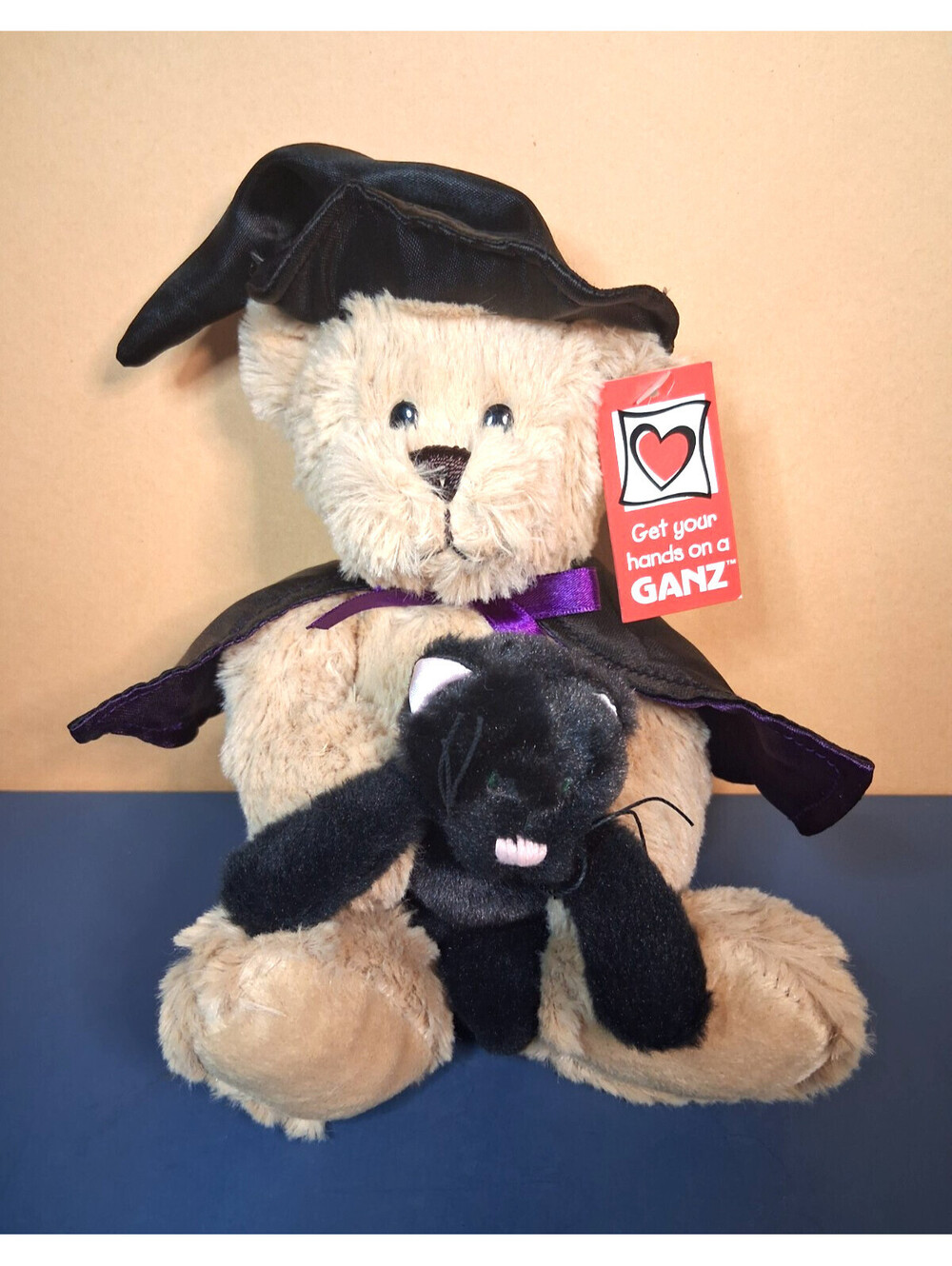 NWT Rare Ganz Bewitched Bear hw10527 Witch Plush Toy Stuffed Animal
